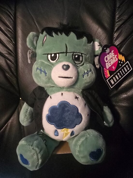 Care Bears Other - Care Bears Universal Monsters Grumpy as Frankenstein, Aprox 8inches